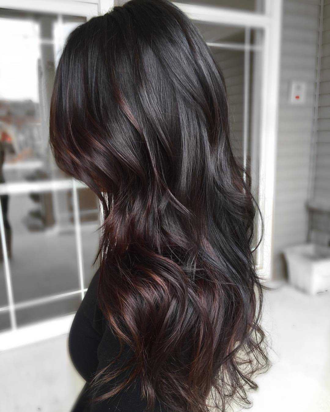 ‘noir brunette’ is the luxurious colour the models are wearing for winter | glamour uk