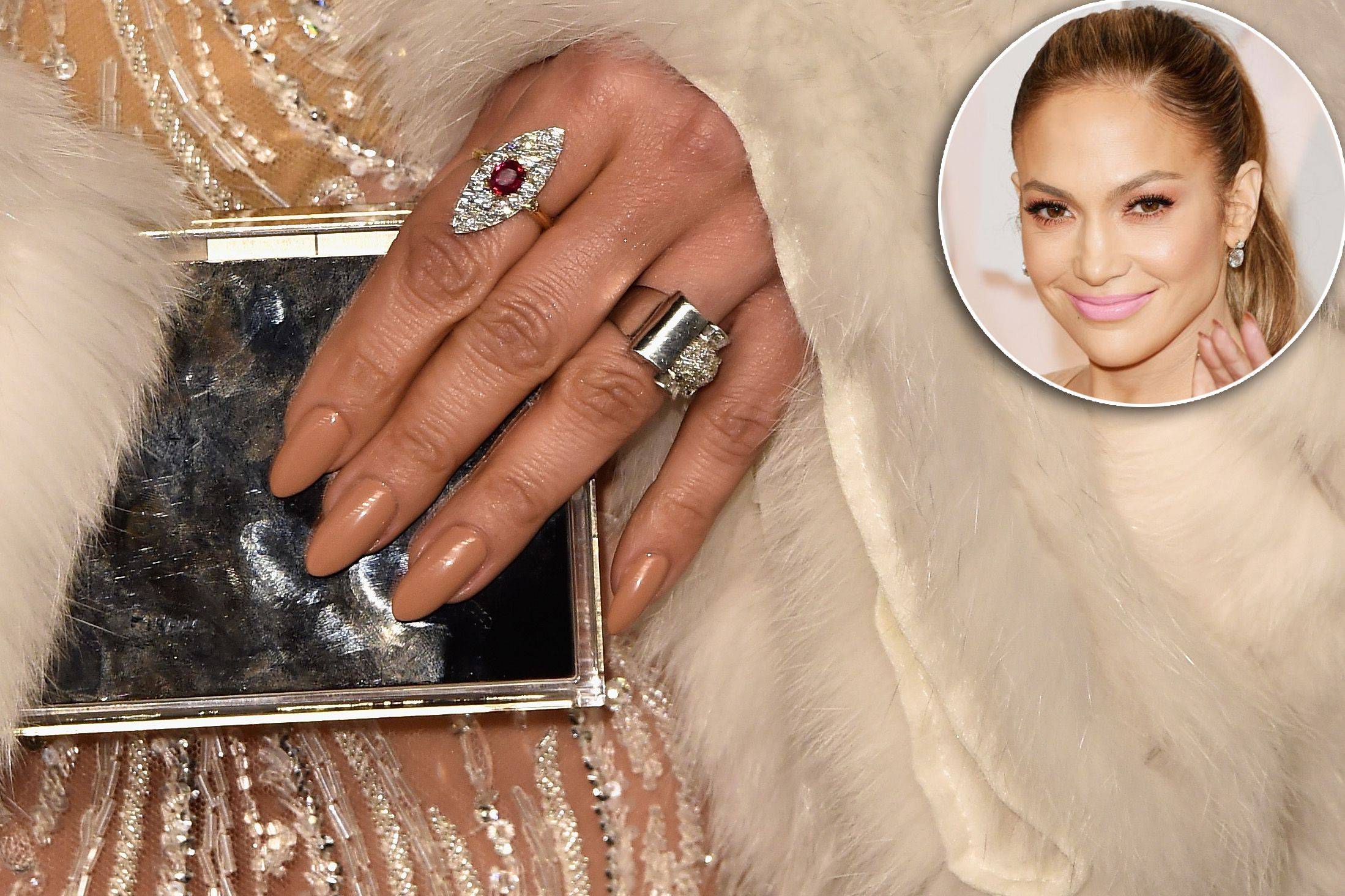 Jennifer lopez could fill a coffee table book with endless manicure inspo