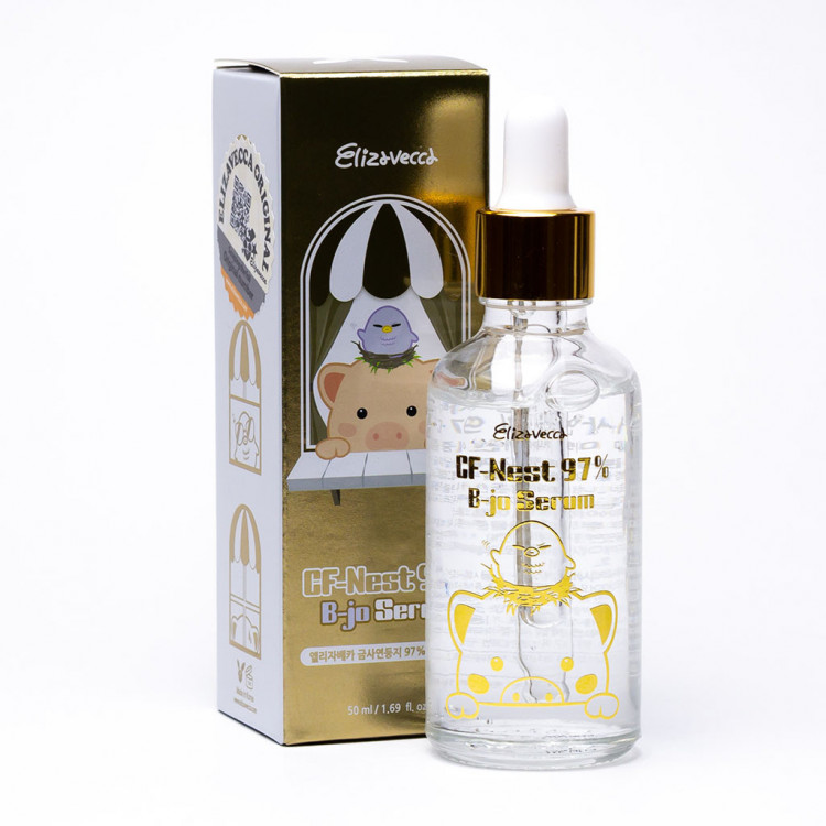 Та самая сыворотка elizavecca. так ли хороша? честный разбор cf-nest 97% b-jo serum!