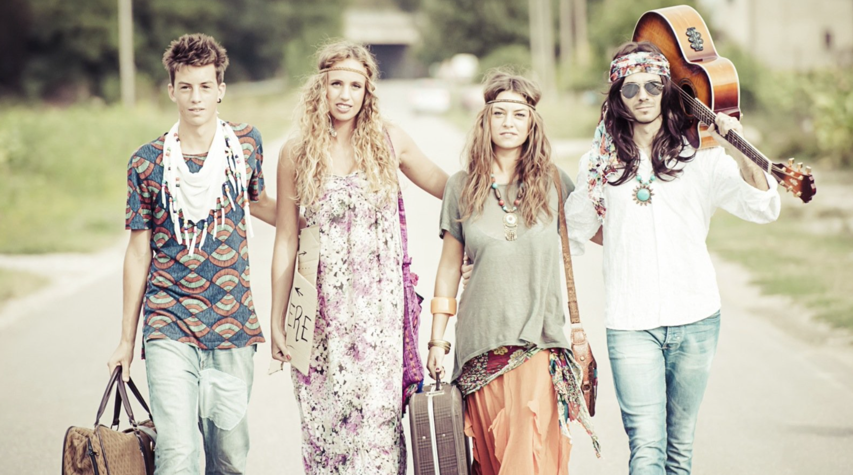 Hippie hairstyles: take it back to the 60s with 20 hippie 'dos