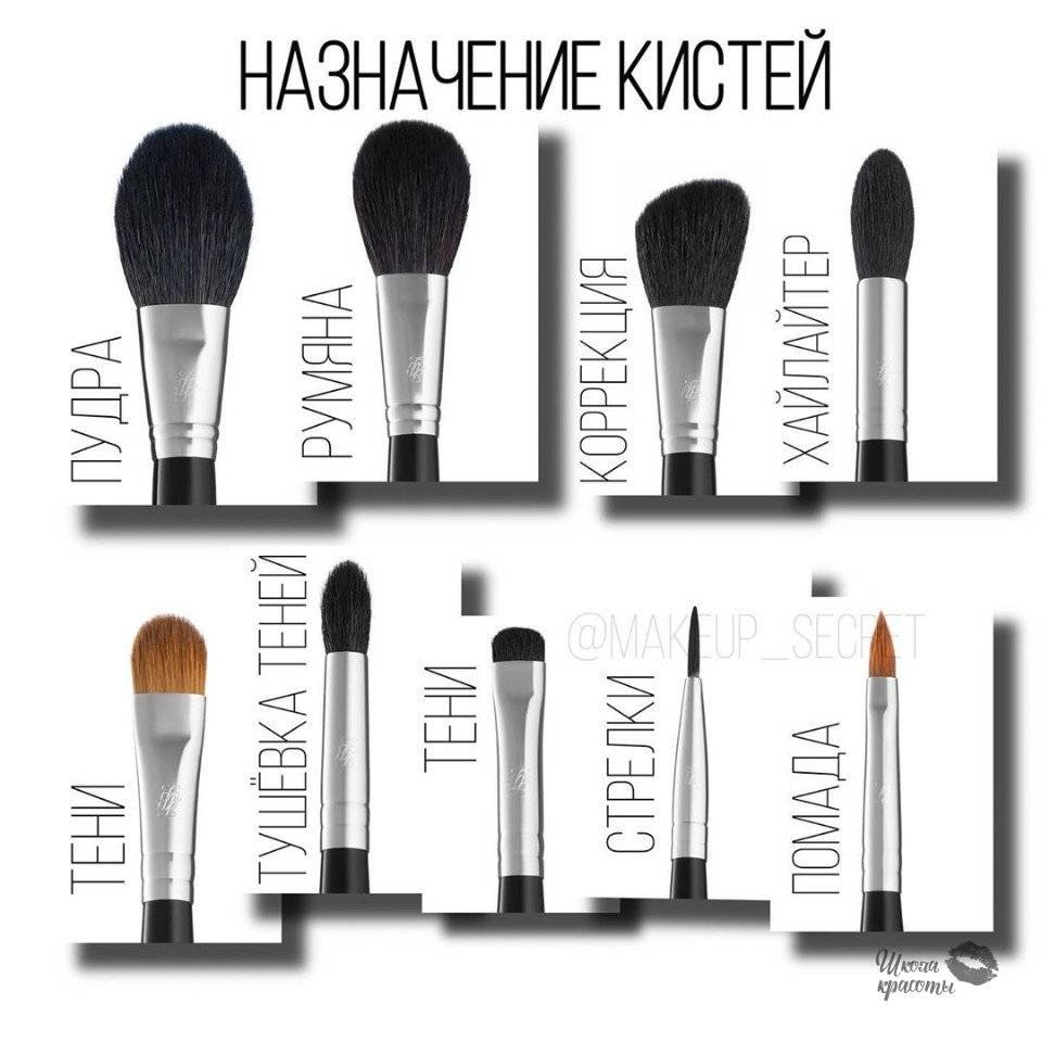 Мастхэв для косметички - кисти для макияжа: какую выбрать для каждой области - статьи и советы на furnishhome.ru