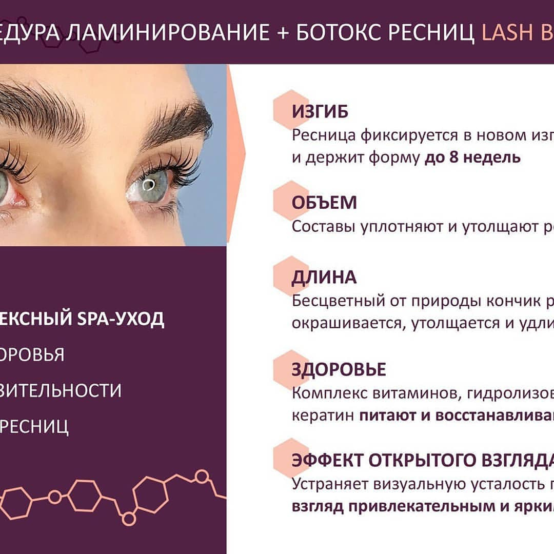 Ботокс ресниц и ламинирование ресниц в новосибирске — wizard