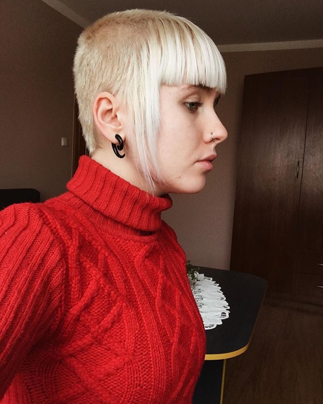 Челси — стильная стрижка для смелых ✄ modna pricha