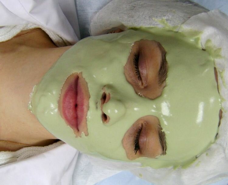 Как наносить альгинатную маску -