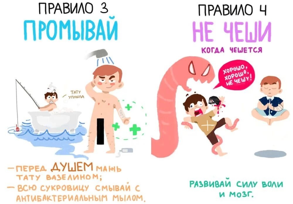 Как ухаживать за тату: весь процесс заживления