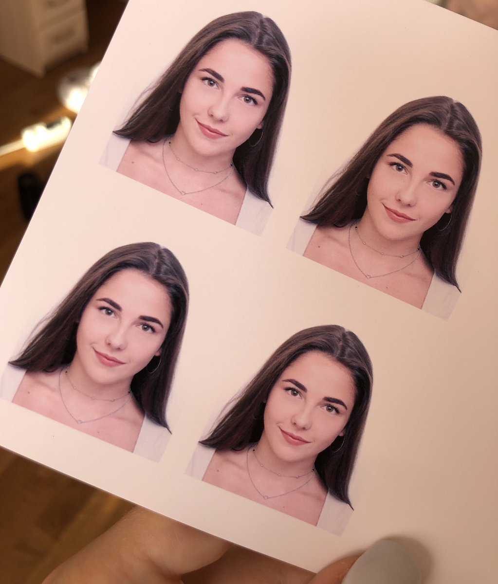 Фотографирование человека (модели) на документы (16+)