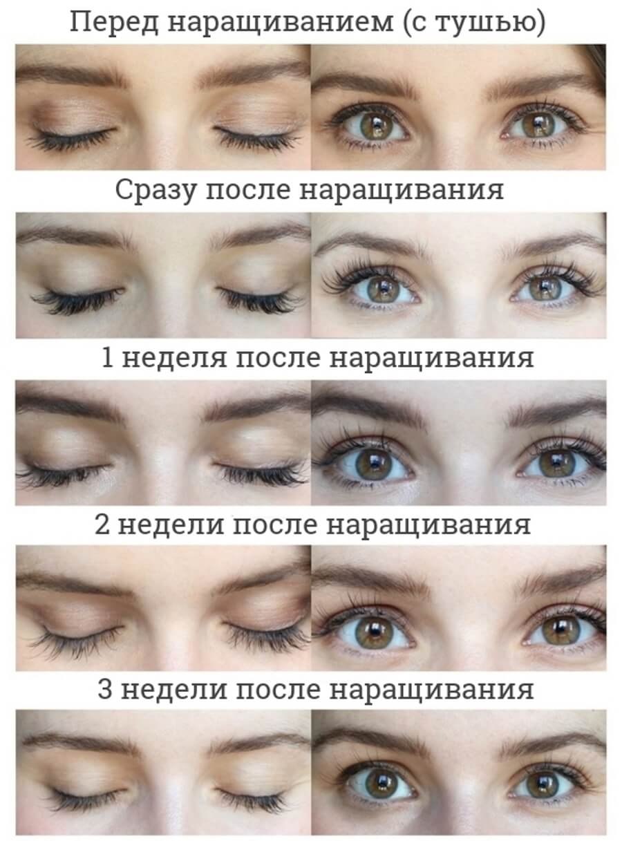 Наращивание ресниц: японское, голливудское. лисий, кошачий, беличий эффекты для полного и разреженного объёма